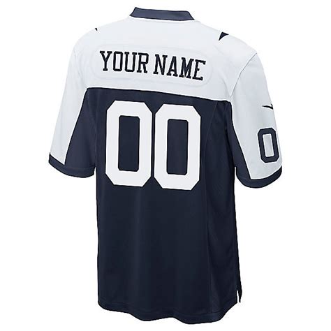 dallas cowboys custom nike game replica throwback jersey|Custom Dallas Cowboys Jerseys, Customized Cowboys Jersey, Throwback .